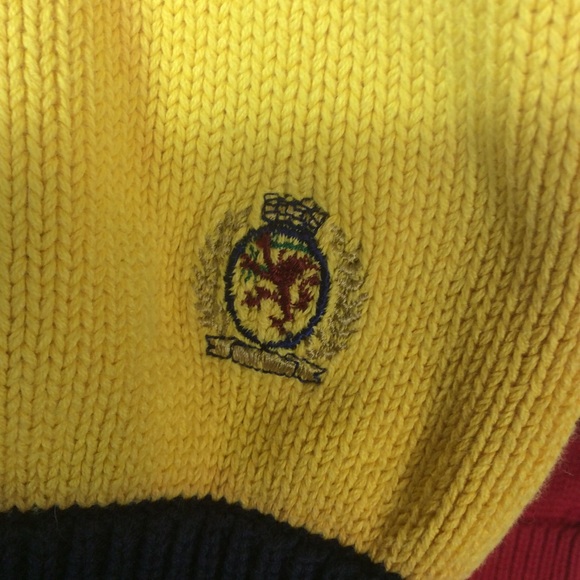 Vintage Tommy Hilfiger heavyweight sweater Sz XXL - Picture 3 of 5